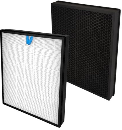 (2 Pezzi) Filtri di Ricambio Vital 200S Compatibili con Purificatore d'aria LEVOIT Vital 200S, filtro HEPA True Vital 200S H13, Filtri Vital 200S-P a Carbone Attivo 3 in 1
