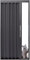 AVLLSO Porte placard pliante Portes pliantes grises en accordéon, Porte de séparation temporaire en aluminium avec serrure pour camping-car, salle de bain, couloir, placard, chambre à coucher(WxH 86x2