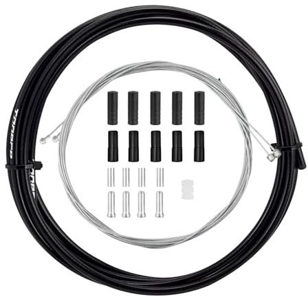 Ghazpmuk Fahrrad Innenzug Set, Fahrrad Schaltzug Set, Bremszug Fahrrad, Fahrradbrems Kabel Gehäuse Set, Bremszug Set Für Fahrrad, Universal Bremszug Set, für Mountainbike Rennrad Fahrrad