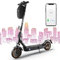 E Scooter mit Straßenzulassung,Elektroscooter Elektroroller Erwachsene,E Roller Offroad,(40 Km Reichweite,36V10Ah,120 KG Tragkraft,10 Zoll Reifen,Duales Bremssystem) E9MAX