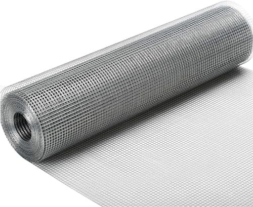 Rouleau de grillage métallique en acier inoxydable 1 x 7 m pour protéger les oiseaux et les lapins