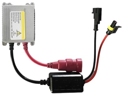 AXTGBHL Xenon H4 Xenon H7 35W 55W Slim Vorschaltgerät Kit HID Xenon Zündeinheit Blockzündung Elektronisches Vorschaltgerät for H1 H3 H4 H7 H11 9005(55W)