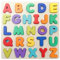Tabanzhe Wooden Jigsaw Puzzles Kids ABC Alphabet Learning jigsaw Early Education Colorful Letter Montessori Puzzles Gifts for Boys Girls Children(Capital Letters)