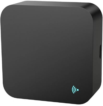 Mando a distancia inteligente por infrarrojos, control remoto universal, wifi, control por voz, compatible con Alexa, Google Assistant, color negro y plateado (1 unidad)