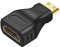 PENCILUPNOSE© FEMALE HDMI ADAPTER to MALE MINI HDMI GOLD PLATED