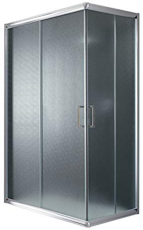 Box Doccia Rettangolare 70x90 H198 Stampato C 6mm mod. Alabama