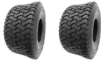 Gripstar Lot de 2 pneus pour tracteur-tondeuse autoportée 20 x 10,00-8 LG02 20 x 10-8
