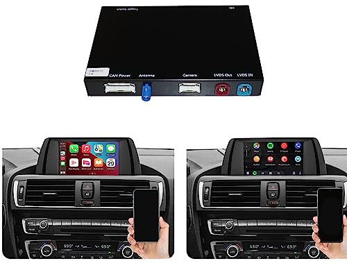 Kompatibel mit: BMW CIC E81 E82 E87 E88 E90 E60 F10 E63 E84 F25 E70 E71 CarPlay AndroidAuto