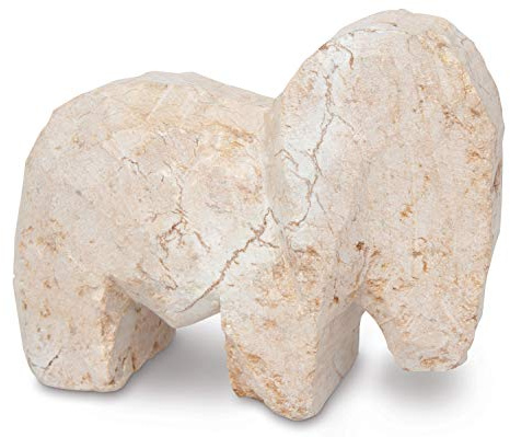 Honsell 79424 - Speckstein Rohling Elefant, vorgefertigte Figur aus Speckstein, ca. 10 cm groß, zum Bearbeiten mit Raspel und Feile, ideal auch für Kinder