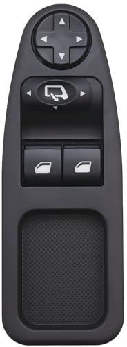KAOLALI 6554.ZJ Botonera Elevaluna Botones de Elevalunas 13pins Mando Elevaluna Compatible para Citroen Jumpy Dispatch Peugeot Expert Master Fiat Scudo 2007-2016