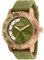 Invicta Specialty Orologio da Uomo in acciaio inossidabile con movimento Quarzo - 45mm, Oro Rosa/Verde