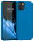 kwmobile Handyhülle für iPhone 13 Hülle, für iPhone 13 Case - Hülle Silikon - kabelloses Laden - Blue Reef