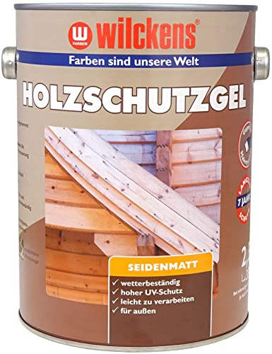 Wilckens Holzschutz-Gel für Außen, 2,5 l, Kiefer