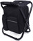 UNISTRENGH Chaise De Camping Pliable 3 en 1 Chaise Sac à Dos Tabouret Pliant avec Sac Isotherme Tabouret Portable pour PêChe Camping RandonnéE Chasse Trekking Pique-Nique Barbecue (Noir)