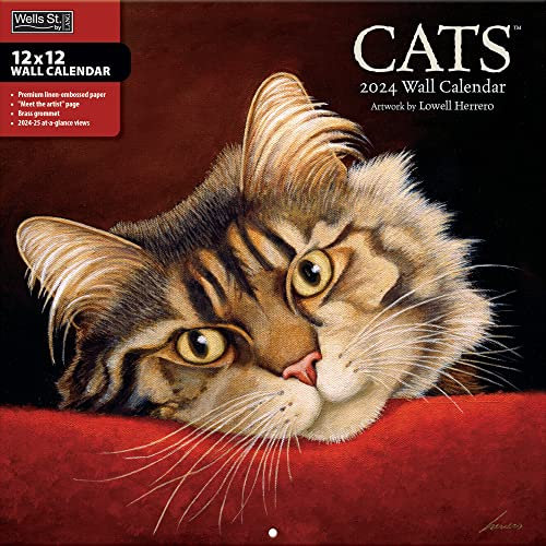 WSBL Cats 2024 12x12 Wandkalender (24997001718)