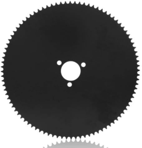 Agatige Kettenrad 25H 92T Langlebiges Stahlkettenrad Motorrad Roller Kettenrad Ersatz 3-Loch Design, Kleine Zähne Hinteres Kettenrad 1 Zoll Innendurchmesser Ersatzteil für Elektroroller