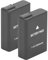 Batterie en EL14/EN EL14A, 2 Pièces 7,4 V Batterie de Remplacement pour Appareil Photo 2050 MAh Li ION pour Appareil Photo Reflex Numérique Nikon D3100 D3200 D3300 D3400 D3500