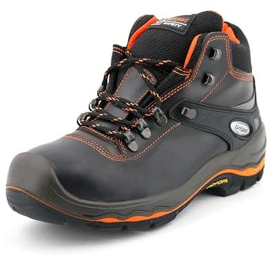 Grisport Scarpe Antinfortunistiche Uomo Scarponi Camminata Escursionismo Stivali Pelle Lontra Dakar Trekking Montagna Impermeabili 72003LD42 (Marrone, 43)