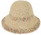 Straw Sun Hats for Women - Packable Foldable Straw Beach Hat Ladies Summer Crochet Bucket Hat UV Protection