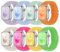 8 cinturini intrecciati, compatibili con Apple Watch 38 mm, 40 mm, 41 mm, 42 mm, 44 mm, 45 mm, elastico in nylon per Apple Watch 9 SE 8 7 6 5 4 3 2 1, 38mm/40mm/41mm
