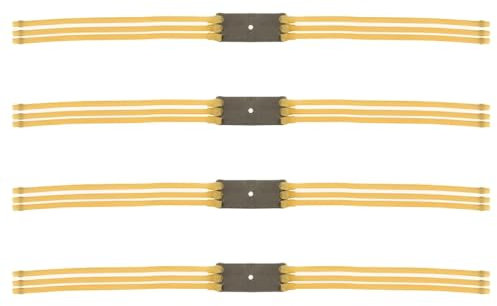 AOEVUIR 4 Pcs Ersatzgummi für Steinschleuder Gummi Zwille für Erwachsene Slingshot Katapult Schleuder Waffe Steinschleuder Kinder Set,rutschfeste Spielzeug Draußen Präzisionsschleuder