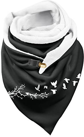 Schal Kaschmir Kariert Herren Schals wickelt Winter warme kurze Schals Kölnisch Wasser Tücher Schal Gelb Blau Schal Super Weich Schal Spitze (G, One Size)