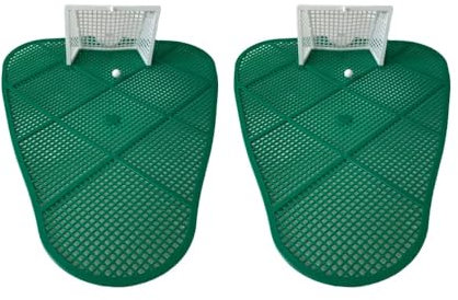 2 Stück Urinaleinlage/Urinalsieb Piss Goal - Das Klo Fußball (2) für Zuhause, Gaststätten, Sportvereine und Kneipen!