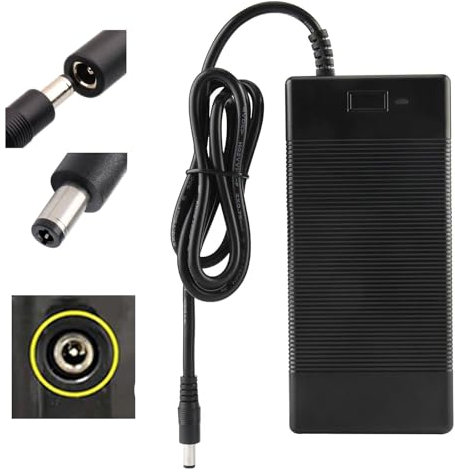 Chargeur Trotinette Electrique, 42V 2A Universel Chargeur Velo Electrique pour Scooter électrique Chargeur Hoverboard 36V Trottinette Batterie