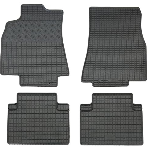 AD Tuning Gummifußmatten Set für Mercedes A-Klasse W169 (9/2004-4/2012) | für Mercedes B-Klasse T 245 (4/2005-6/2011) - Passgenau, Allwetter-Automatten, wasserdicht, rutschfest, pflegeleicht, robust