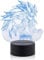Xdorra 3D Goku Saiyajin Held Lampe, 7 Farben LED Nachttischleuchten Tischdekoration Beste Geburtstagsgeschenke für Jungen und Männer Fans