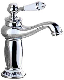 Backbayia - Rubinetto stile rustico, per lavandino, cucina, bagno, bronzo