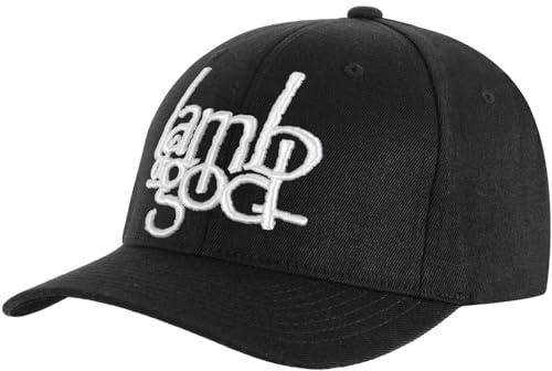 Lamb of God Logo - Baseball Cap Cap Black