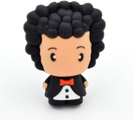 Lote de 10 Memorias USB Pendrive Novios Disco Retro 4 GB - Detalles Originales Invitados de Bautizo, Regalos Comuniones y Recuerdos para Cumpleaños