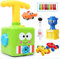 Ballon Auto Spielzeug,Ballonbetriebenes Auto,Autostarter mit Ballon,Inertial Power Balloon Car,Luftfahrzeug-Set,Balloon Car Spielzeug für Kinder,Lerngeschenke,Spiele für Jungen und Mädchen