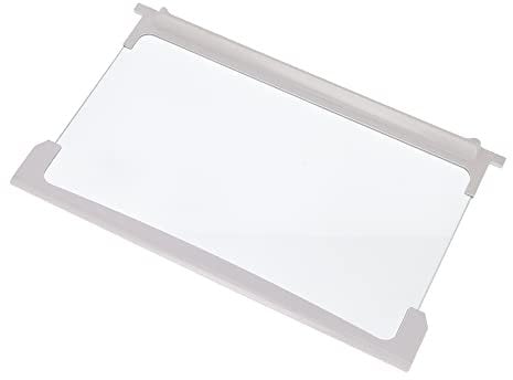 sparefixd Fridge Freezer Glass Shelf & White Edge Trims to Fit Whirlpool