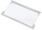 sparefixd Fridge Freezer Glass Shelf & White Edge Trims to Fit Whirlpool
