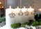 LB H&F 4er Set Kerzenstecker Deko Verzierung Stecker Kerzen edel (Kerzenpin Krone Strass)