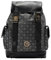 Carlo Colucci Rucksack mit Logoprint Schwarz OS