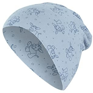 Sterntaler Jungen Gots Slouch-beanie Mütze, Hellblau, 37 EU