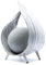 Ancient Wisdom Natural Coconut Lamp - Whitewash Wrapover innenlampen, bunt, Único