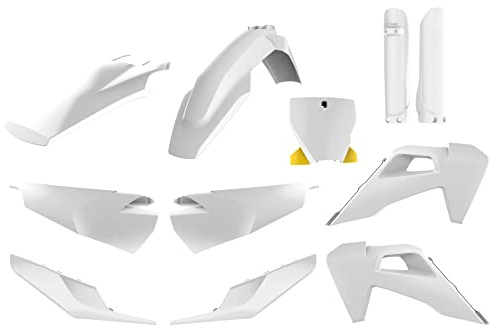 POLISPORT 91123 - Polisport MX Plastic Replica Kit for those looking for OEM Quality for Husqvarna Motorcycles in OEM Colour