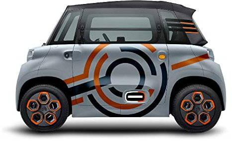 AMI-GO.CLUB Aufkleber TECNIK 03 (Orange)