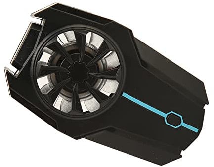 Refroidisseur de Téléphone pour Les Jeux, Ventilateur de Refroidissement de Téléphone Super Silencieux avec Batterie Rechargeable, 3 Modes de Refroidissement de Vitesse, étui