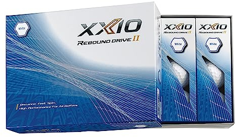 XXIO Box mit 12 Golfbällen Rebound Drive II