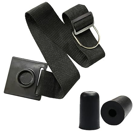 DDKY Cello Ständer Halter Cello Anti Rutsch Gürtel Cello Anti rutsch Riemen Mit 2 Stück Cello Endstift Cello End Pin Gummi Kappe Cello Stopper