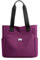 YXQSED Nylon Shopper Damen, Leicht Multi-Tasche Handtasche Wasserdicht Groß Umhängetasche Violett