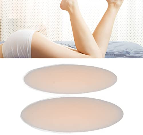 Coussinets Pour Mollets, Tampon Adhésif De 4,2 Oz, Correcteur De Mollet En Silicone Souple, Correcteur De Jambe Adhésif, Coussinet De Mollet En Silicone Compatible Pour les Jambes Fines Tordues Beige