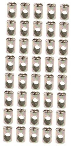 Gatuida 40 Stk Laufmutter Nuss Für Krippe Fassmuttern Kreuzdübel Schlitzmuttern Für Betten Laufmutter Für Möbel Schlitzmuttern Für Stühle Das Kreuz Zinklegierung Suite