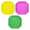 [YELLOW, PINK, LIME GREEN] - Multipurpose SMALL Tuff Tray 70cm x 70cm Kids Fun Play Mixing Board Sand Water Pit Tray for Cement Mortar and Sand Plastering Messy Activities Tray.