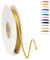 Tyrannengold 3mm Satinband 95 Meter, Polyesterband, verschönern Sie Ihre Bastelarbeiten und Feiern, ideal für Geschenkverpackungen, Dekorationen, Hochzeitsautoband, Bänder zum Basteln
